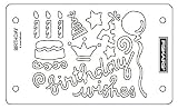 Review Fiskars 5638 / Fiskars Birthday Mini ShapeBoss Stencil