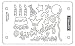 Fiskars Birthday Mini ShapeBoss Stencil