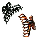 Vidal Sassoon VS15017 Large Scroll Claw Clips (2 Clips) (Pack of 12)