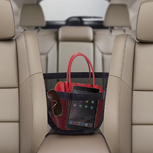 OxGord Purse Caddy Car Accessory Storage Pouch Organizer - Universal Fit for Car, Truck, SUV, or Van | 2016 Model Newly Designed