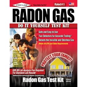 Pro-Lab RA100 Radon Gas Do It Yoursef Test Kit