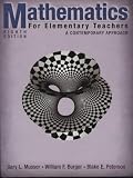 Mathematics for Elementary Teachers: A Contemporary Approach