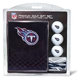 NFL Tennessee Titans Embroidered Golf Towel (3 Golf Balls/12 Tee Gift Set)
