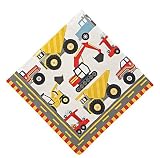 Meri Meri Big Rig 5-Inch Small Napkins, 20-Pack