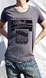 Rock Star Tシャツ UKロック3大ギタリストに数えられる伝説の男、ジェフ・ベック!愛用のギターデザインのUネックTシャツ Jef Beck