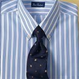Wide Stripe Dress Shirt