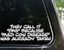 They call it "PMS" because "MAD COW DISEASE" was already taken funny decal / sticker
