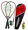 Speedminton &reg; Set S70 f&uuml;r Einsteiger, rot/schwarz