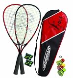 Speedminton � Set S70 f�r Einsteiger, rot/schwarz