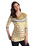 Olian Womens Brooke Cowl Neck Top