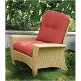 Sabbia Wicker Lounge Chair With Cushion