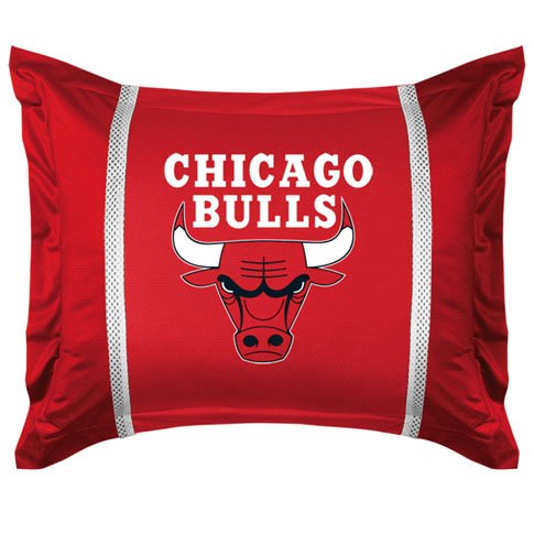 Sports Coverage Chicago Bulls Sidelines Pillow Sham