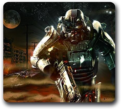 Fallout Mouse Pad,DIY Fallout Non-Slip Rubber Gaming Mouse Pads (9 X 10 Inch)