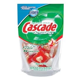 Cascade 2in1 ActionPacs, 5-20-Count,13.4-Ounces