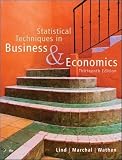 Statistical Techniques in Business and Economics
