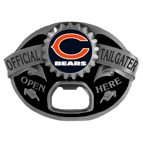 Chicago Bears Bottle Opener Tailgater Belt Buckle