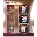 Agrimontana Italian Jam Gift Set: 3 Jars of Jam with Spoon in Gift Box