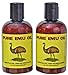Naturals New Zealand (TM) Emu Oil Premium Golden - Set of Two - 4 fl.oz. each RS.5217.00