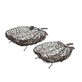 Seasons of Cannon Falls Thanksgiving Pumpkins Baskets Set of 2 Tablescape Decor