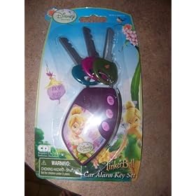  Disney Tinkerbell Car Alarm Key Set