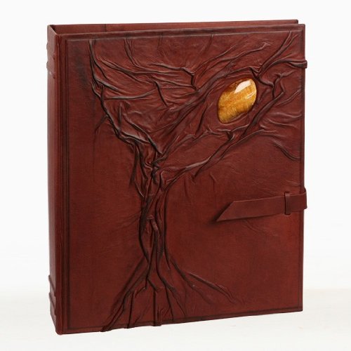 Luxusolymp leather photoalbum xl tree of life handmade …