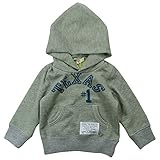 【H27年冬物】OFFICIAL TEAM(オフィシャル チーム) 裏毛カンガルーポケットパーカートレーナー 90cm/GRAY NO.OT-15AW-703