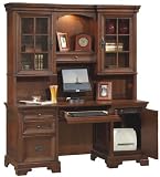 Computer Credenza with Hutch