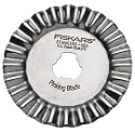 Fiskars 95327097 45mm Rotary Pinking Blade