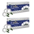 Brite 35L Iridescent Crystal Globes G28 Light - Set of 2