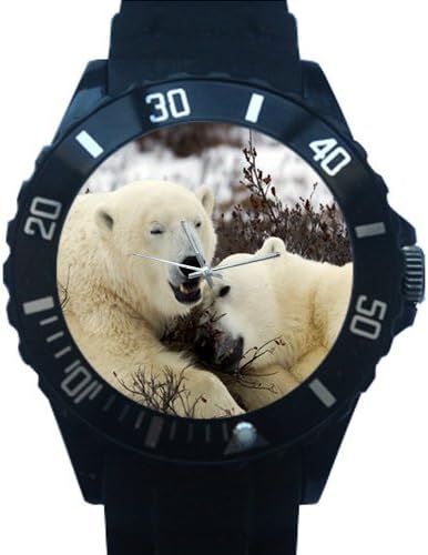 Birthday Gift Polar Bear Lovers 100% Plastic Quartz Watch