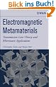 Electromagnetic Metamaterials: Transmission Line Theory and Microwave Applications