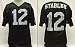 Ken Stabler Autographed Oakland Raiders Official NFL Authentic Old Style Throwback Football Jersey