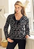 Collarless Velvet Blazer