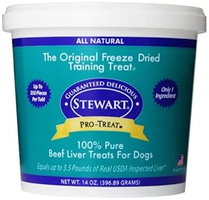 Stewart Freeze Dried Treats 14 oz Beef Liver