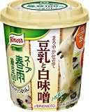 クノール スープ春雨緑豆100% 豆乳と白味噌