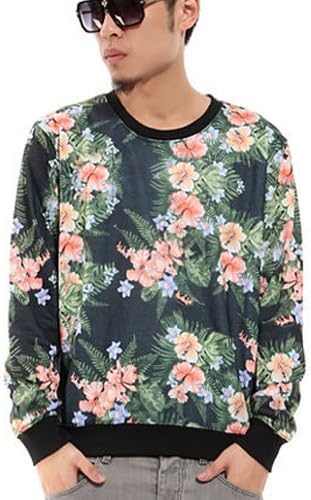Zero Unisex Hipster 3d Rose Sweater T Shirts (XXL ( US Size XL ), No.1)