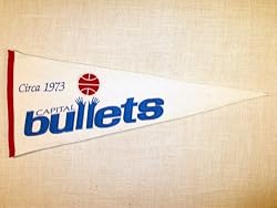 Capital Bullets - NBA Basketball Hardwood Traditions (Pennants)