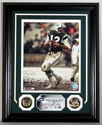 Joe Namath Photomint - Plaque