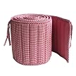 Tadpoles Basics Red Gingham Bumper