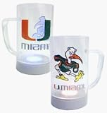 Miami Hurricanes Glow Mugs - Set of 2