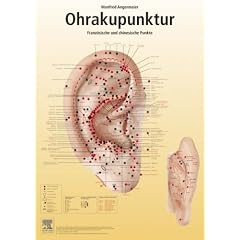 Poster Ohrakupunktur: Franz�sische und chinesische Punkte: Franz�sische und chinesische Schule