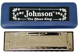 Johnson Blues King Harmonica, Key of C