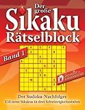 Der grosse Sikaku R&auml;tselblock 1 - Sudoku-Nachfolger.131 neue Sikakus in drei Schwierigkeitsstufen - Gay Talese