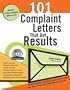 101 Complaint Letters That Get Results with CDROM
