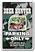 DEER HUNTER ~Sign~ parking whitetail gun hunting gift 