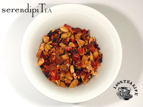 Ruby Sipper (Blood Orange & Pear Herbal Tea) ~ 4 oz. box ~ SerendipiTea by SerendipiTea