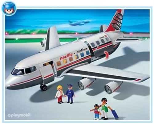 Childrens Toyshop  Toys : Playmobil - Cargo Jet Airliner 4310