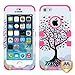 MYBAT Love Tree/Electric Pink TUFF Hybrid Phone Protector Cover for APPLE iPhone 5 APPLE iPhone 5s