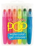 International Arrivals Day Glo Neon Gelly Sticks, Set of 6