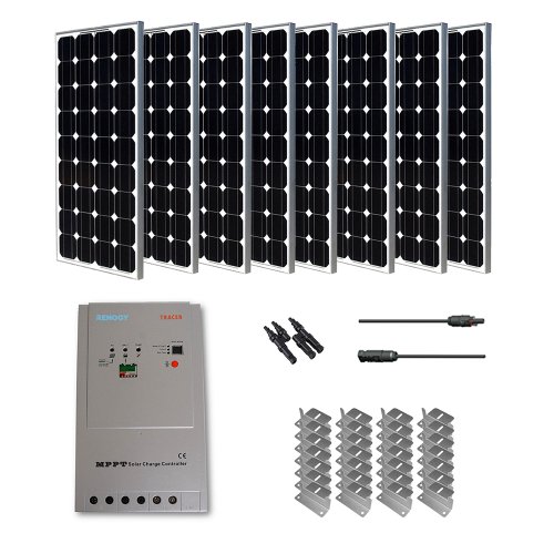 Premium Solar Kit 800W 8pc 100W solar panels+ MPPT 40Amp charge